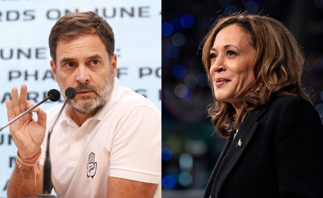 "Birleştirici Umut Mesajınız...": Rahul Gandhi Kamala Harris'e Yazıyor