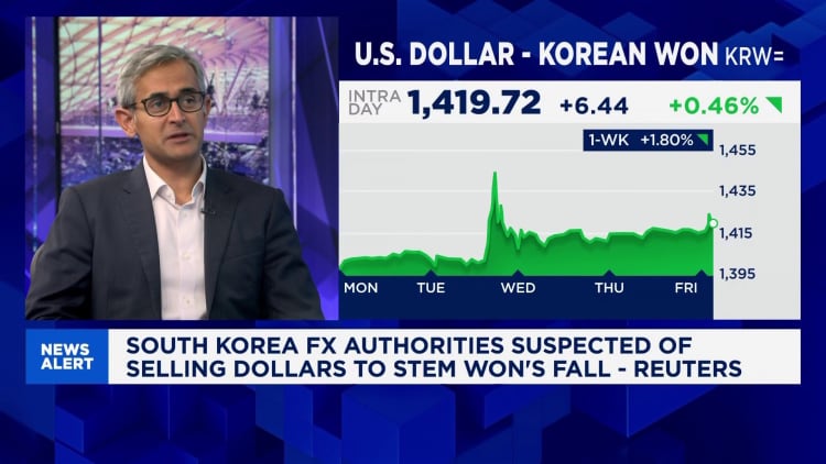 Kore wonunda düşüş eğilimi politikadan değil temellerden kaynaklanıyor: BofA Securities